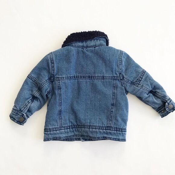 Urban republic sherpa lined jean jacket VGUC 12m - Picture 5 of 5
